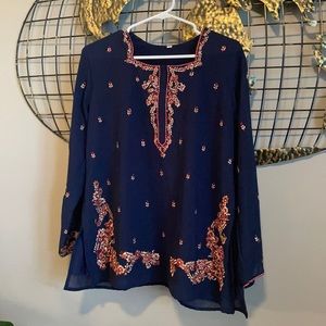 Gorgeous embroidered tunic